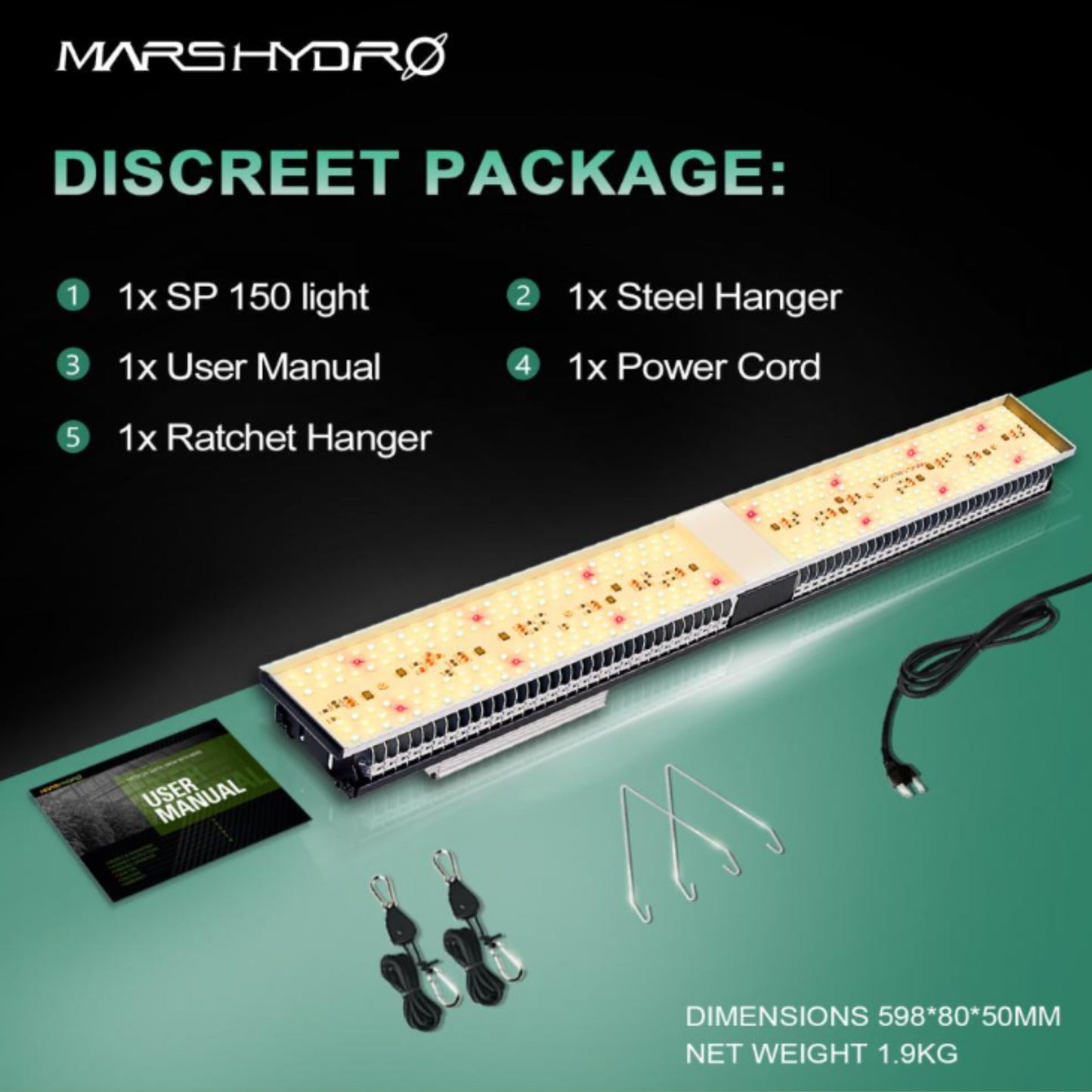 GROWING TOOLS | MARS HYDRO SP 150 LED