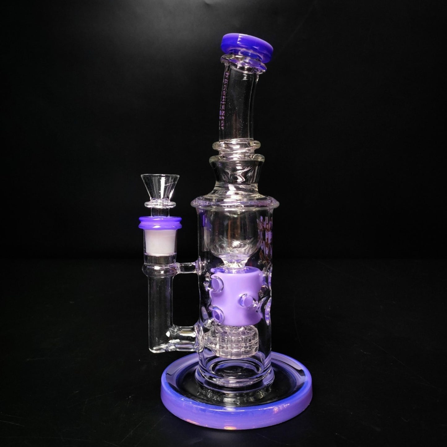 Glass Bong | PHOENIX 463 RECYCLER STR WITH MATRIX PERC 9.5 INCH
