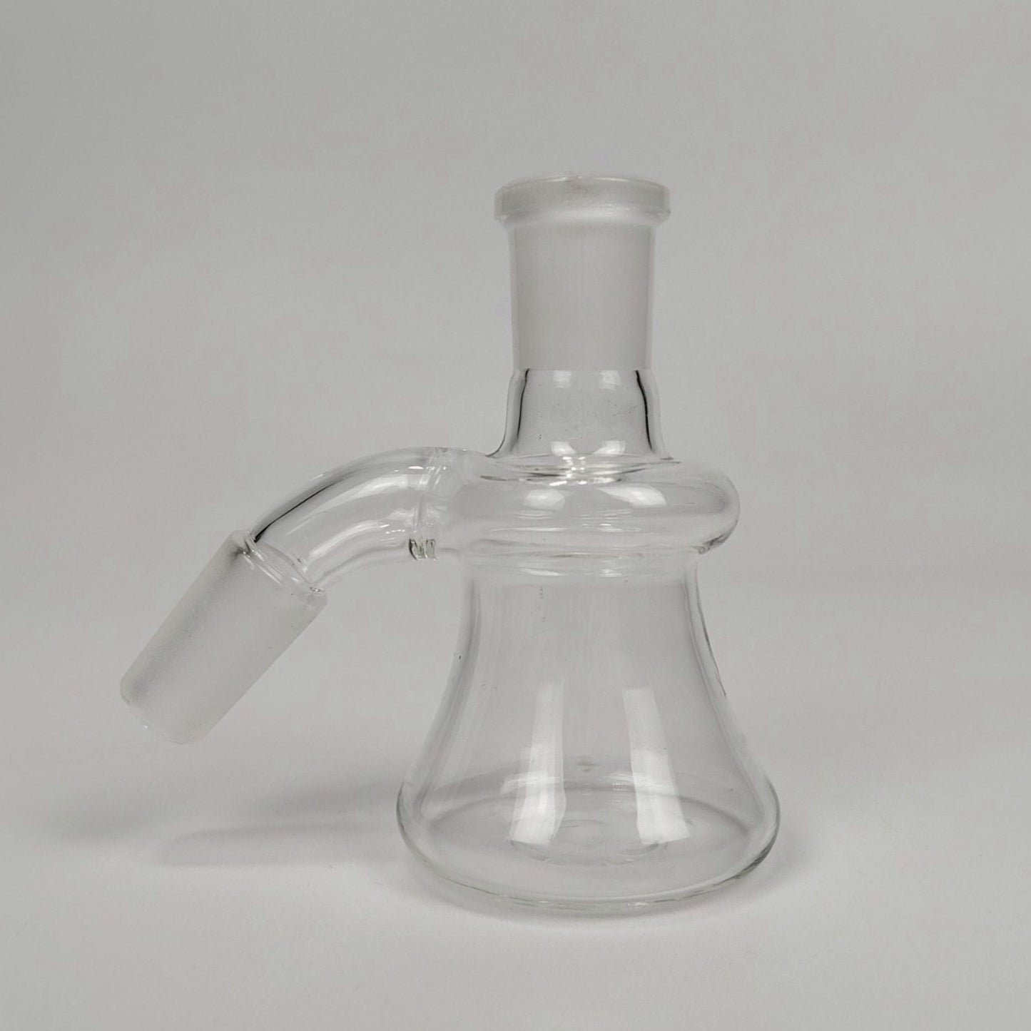 PERCULATOR | MILK BOTTLE PERCULATOR - CLEAR GLASS 14 MM 45 DEGREE