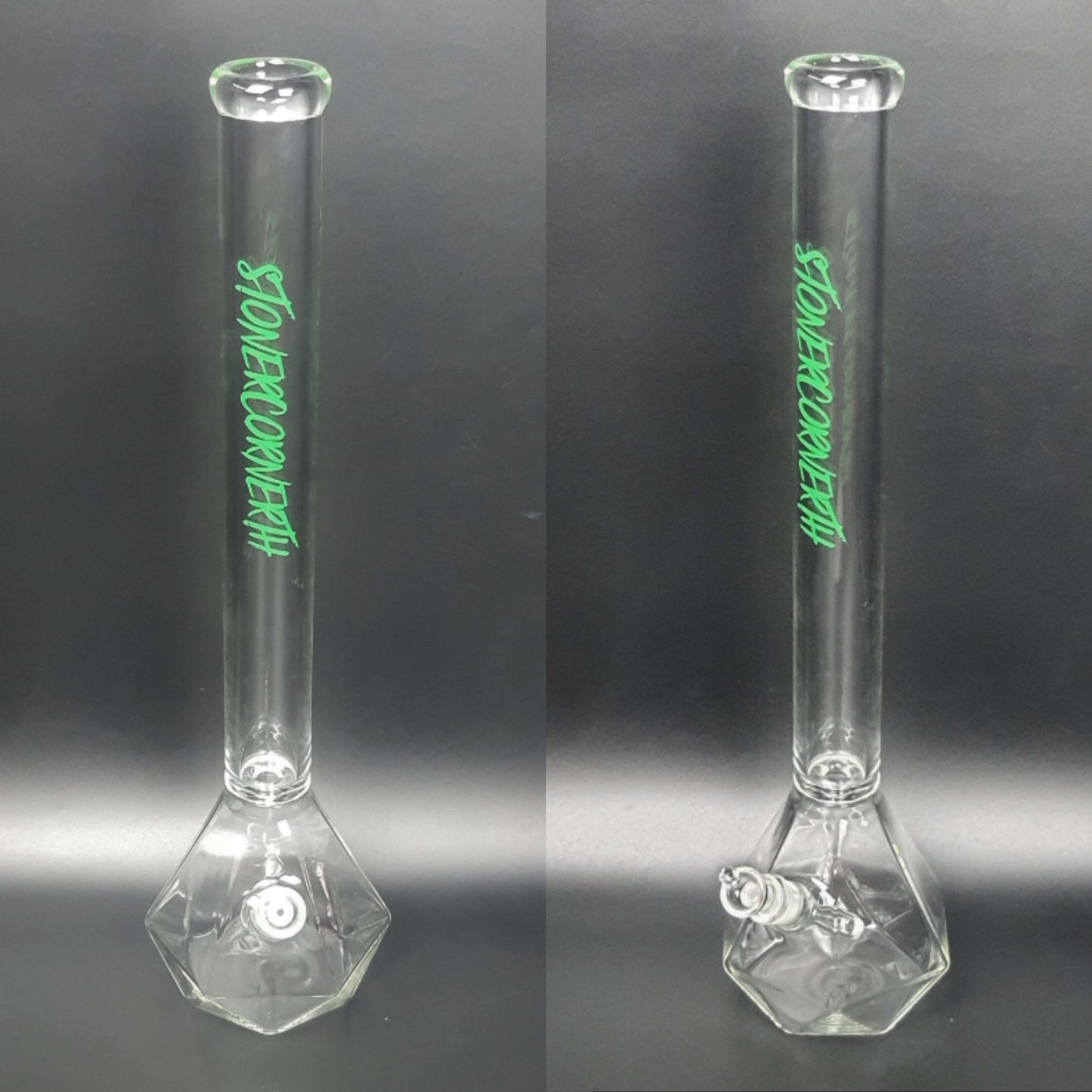 Glass Bong | STONERCORNERTH DIAMOND BONG 22 INCH