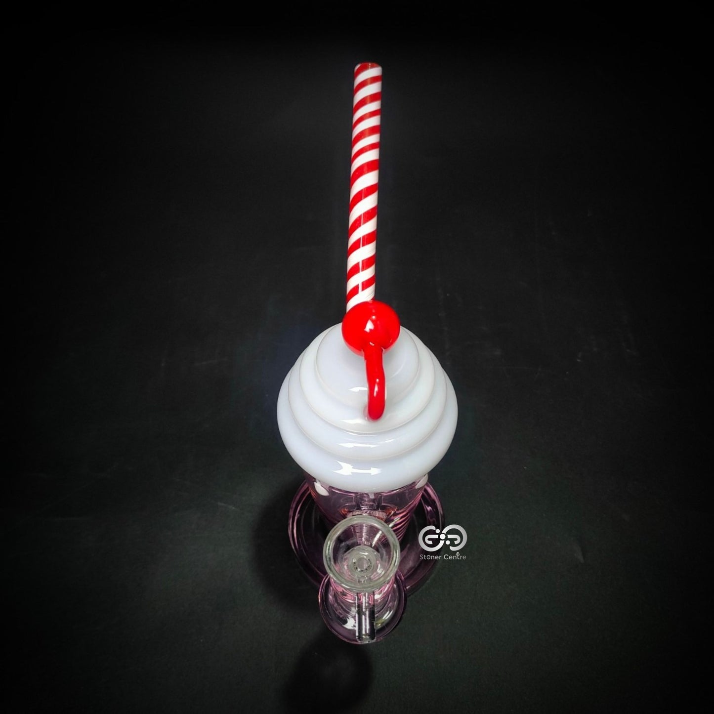 Glass Bong | ICE CREAM DAB RIG 14 MM JOINT 9 INCH
