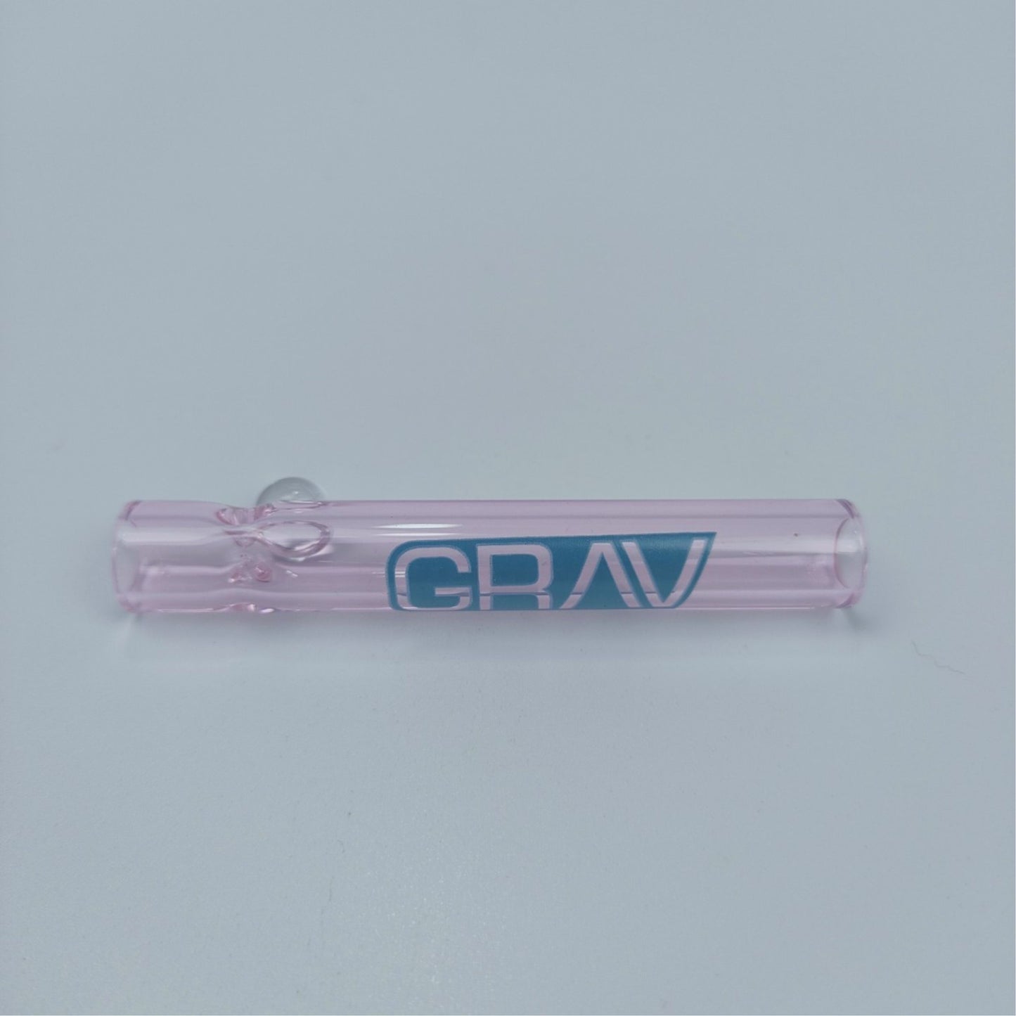 PIPE | GRAV CHILLUM  FOR DRY HERB ONE HITTER 3.5 INCH | PINK BODY