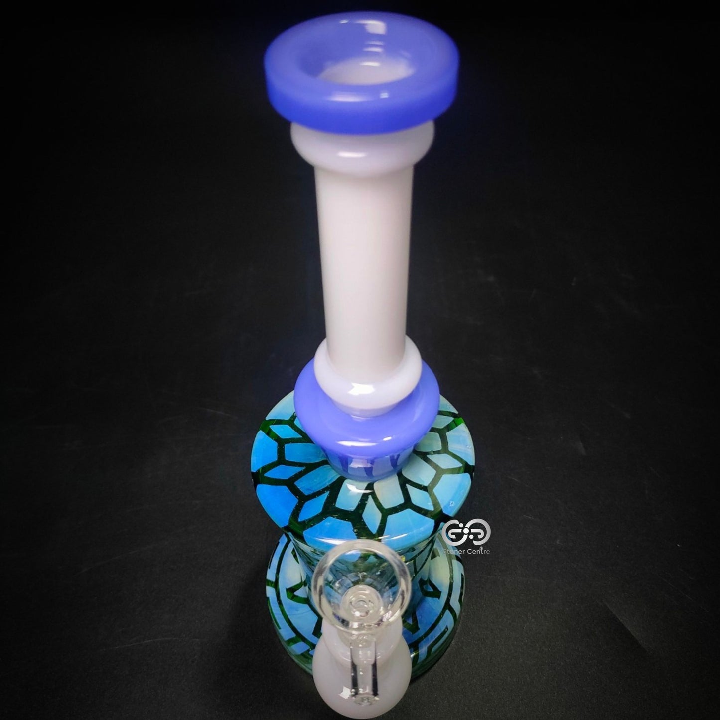 Glass Bong | HORN VASE STR MARBLE 8.5 INCH