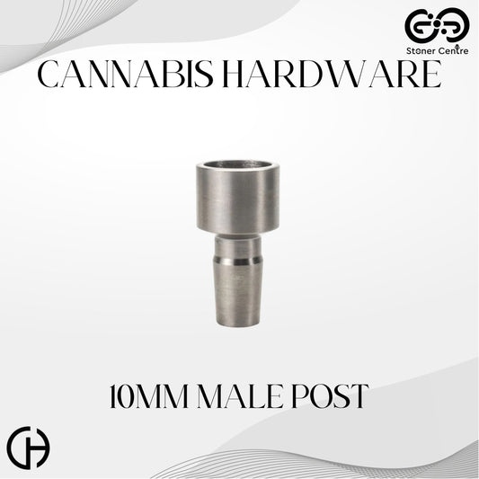 CANNABIS HARDWARE | 10MM MALE POST - YOUR NEW END GAME IS HERE FLOWERPOT