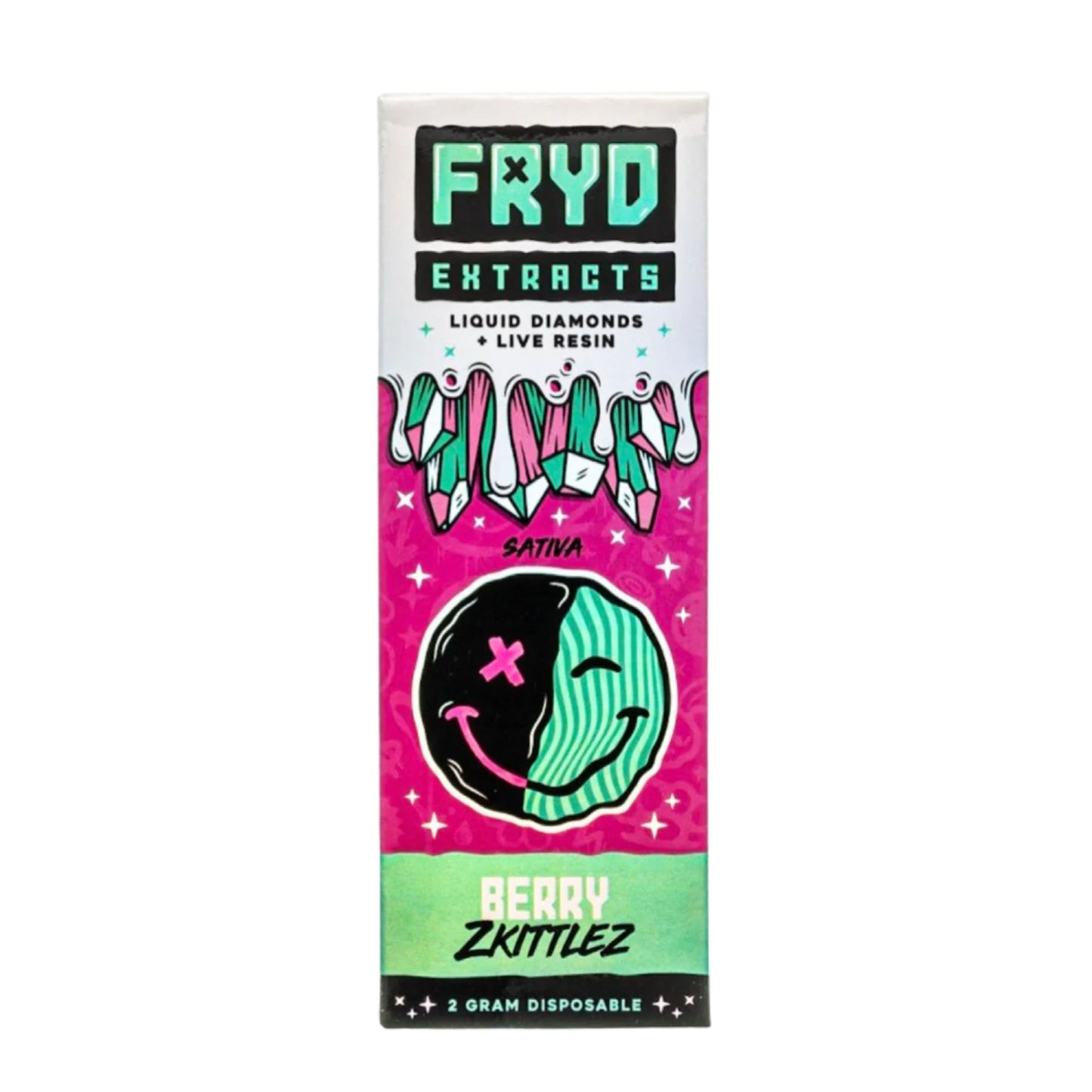 FRYD EXTRACTS DISPOSABLE 2 ML.| BERRY ZKITTLEZ