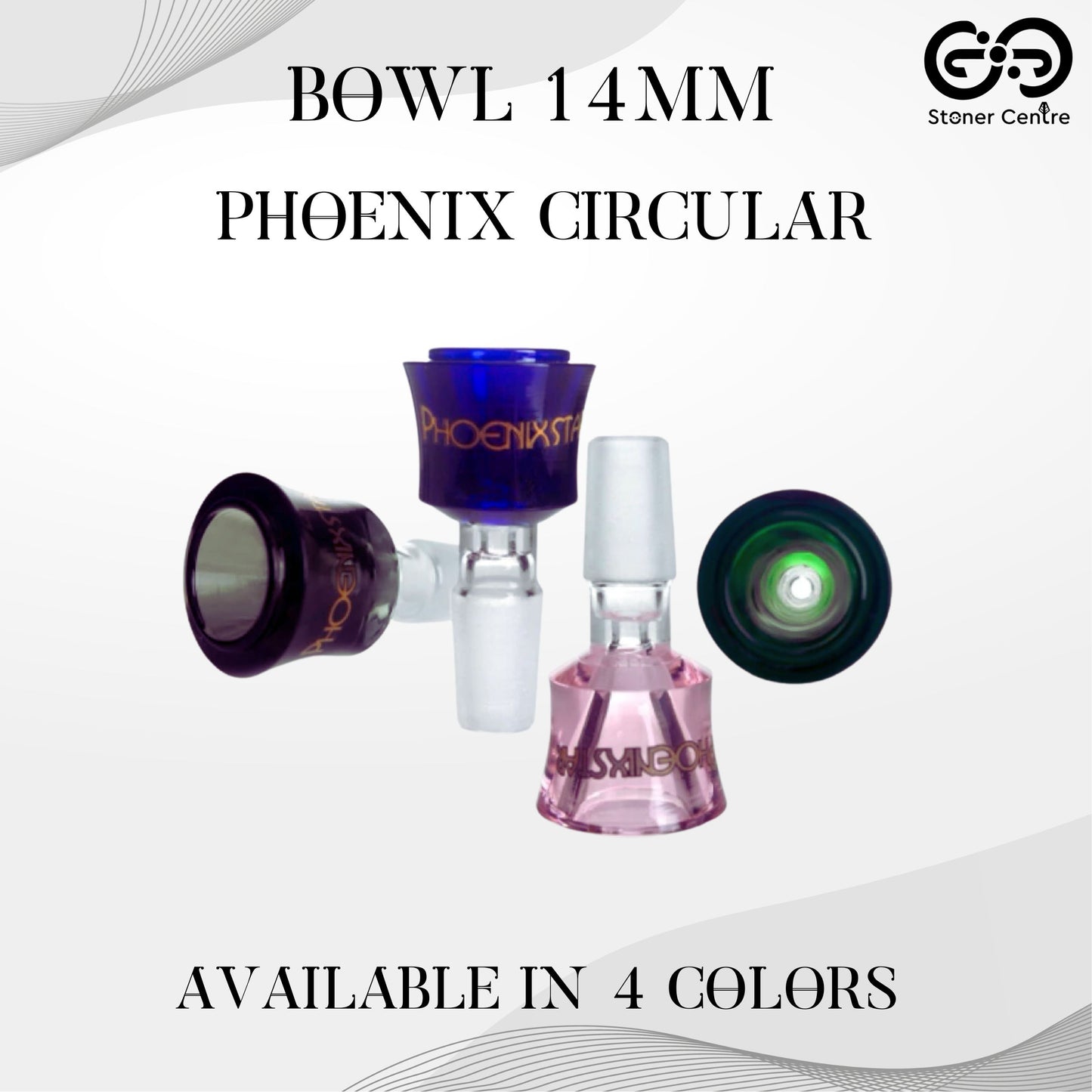 GLASS BOWL | PHOENIX CIRCULAR BOWL 14MM