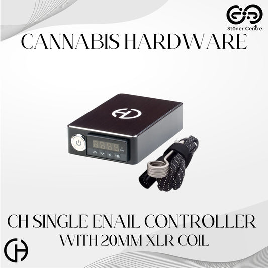 CANNABIS HARDWARE | CH SINGLE ENAIL CONTROLLER WITH 20MM XLR COIL - 220v (INTERNATIONAL)