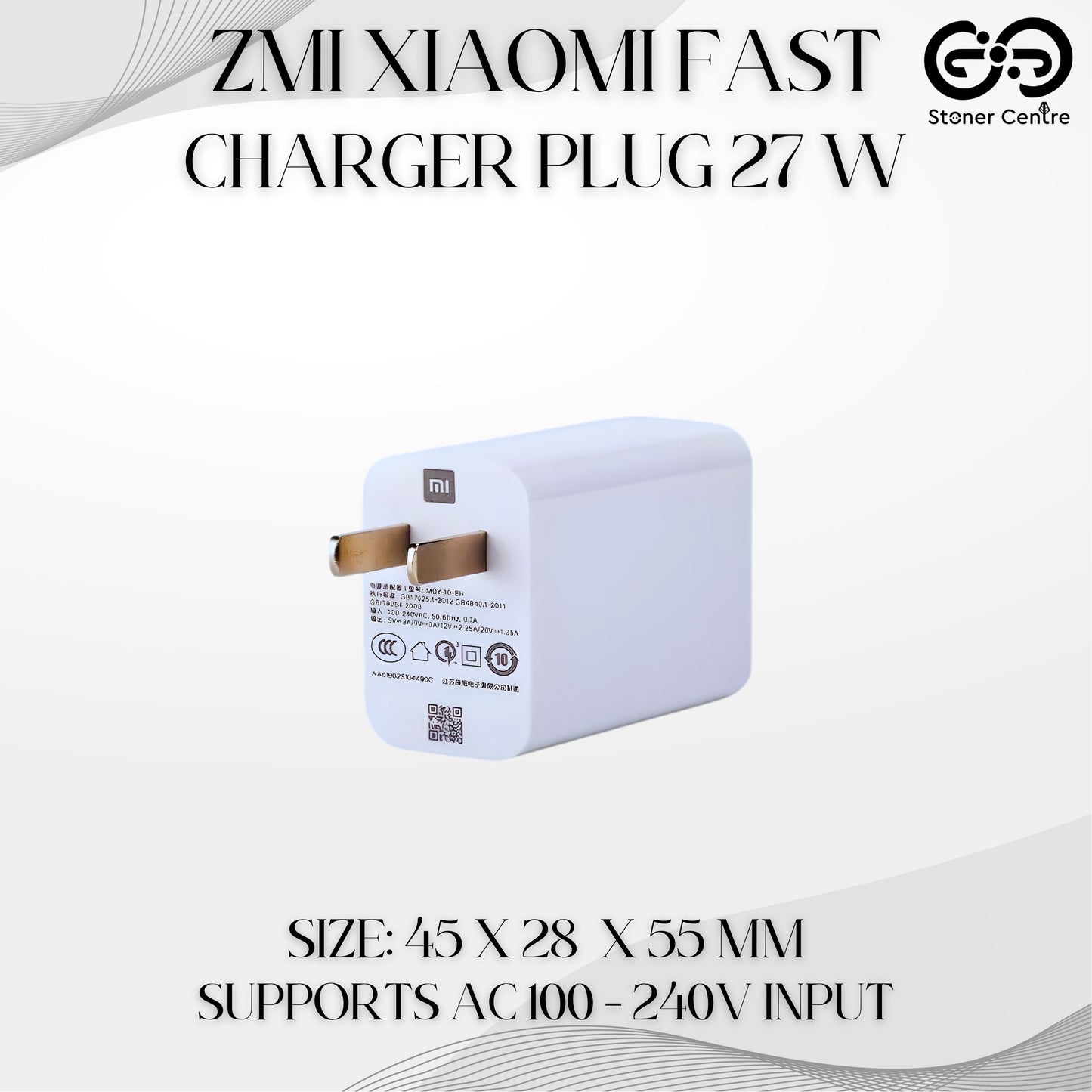 ZMI XIAOMI FAST CHARGER PLUG 27 W