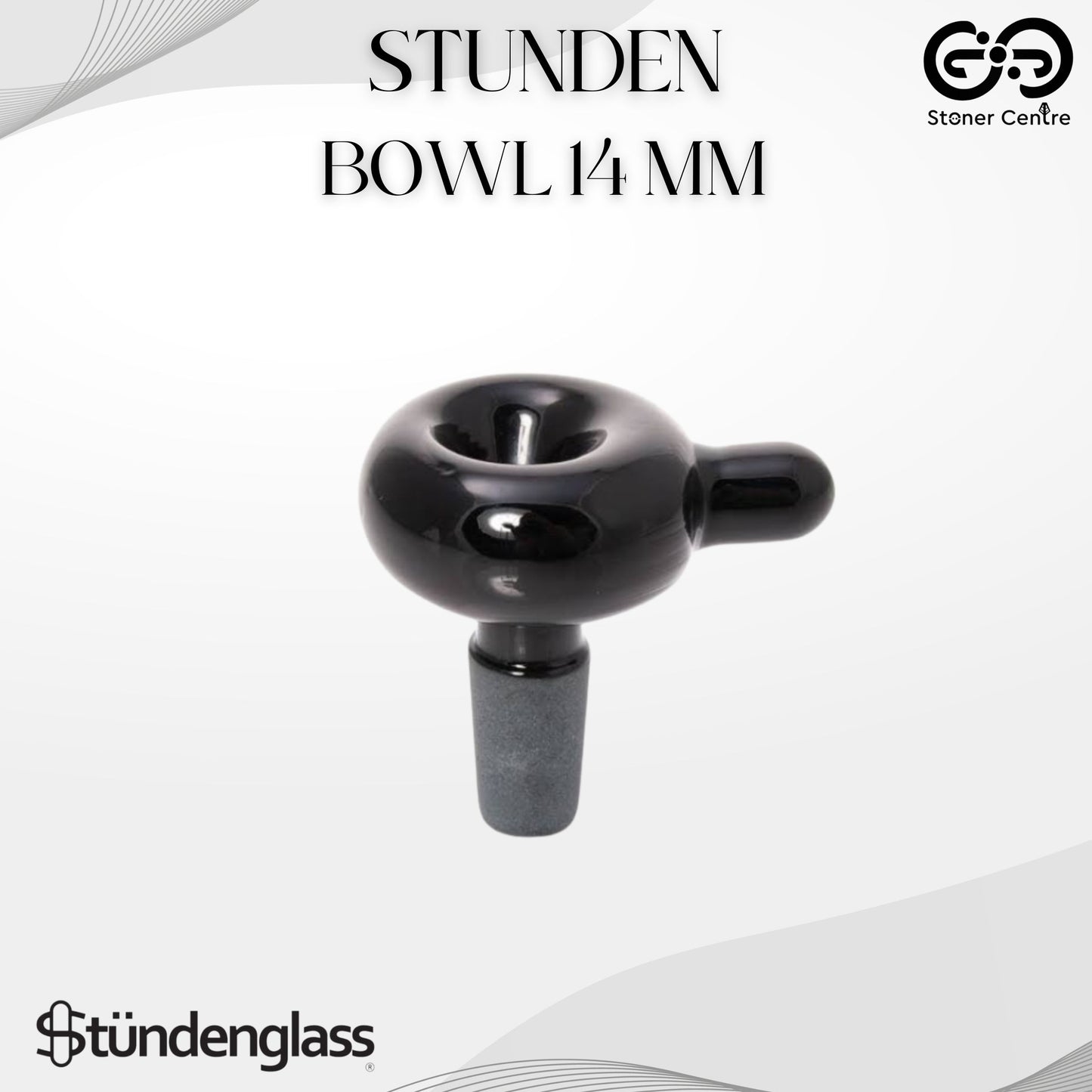STUNDEN | BOWL 14 MM BLACK