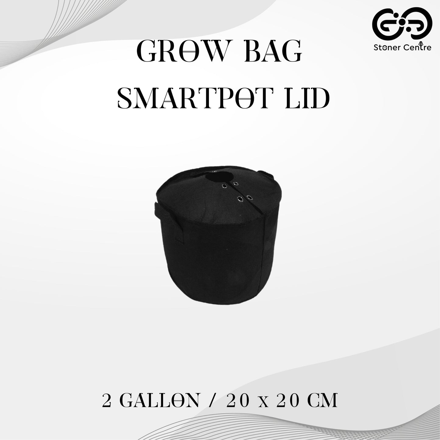 GROW BAG | SMARTPOT LID 2 GALLON