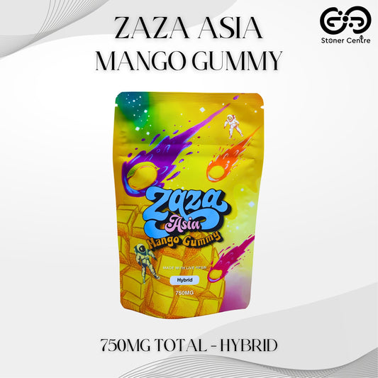 JELLY ZAZA ASIA | MANGO GUMMY 750MG EDIBLES GUMMY INFUSED THC SNACK