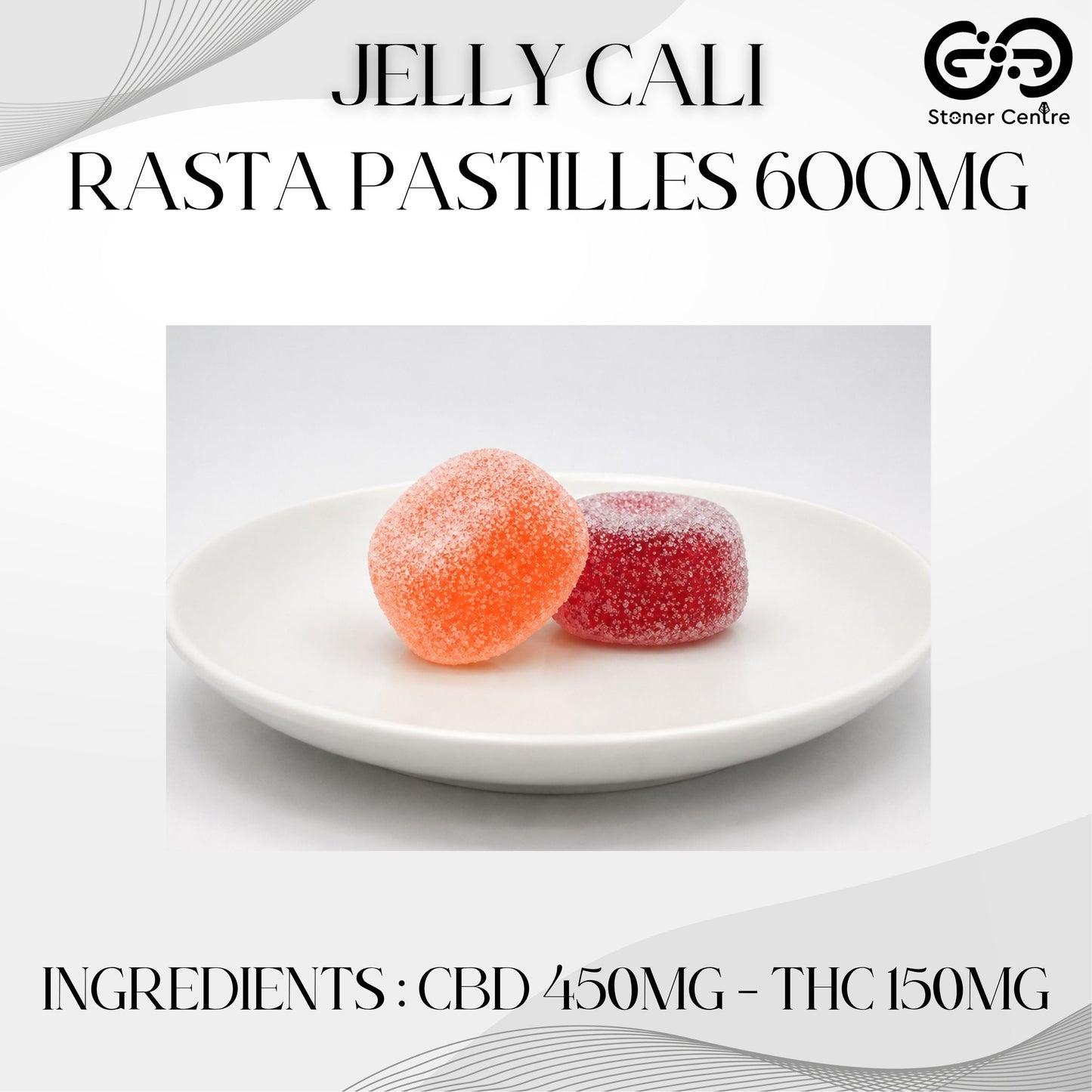 JELLY CALI - RASTA PASTILLES 600MG