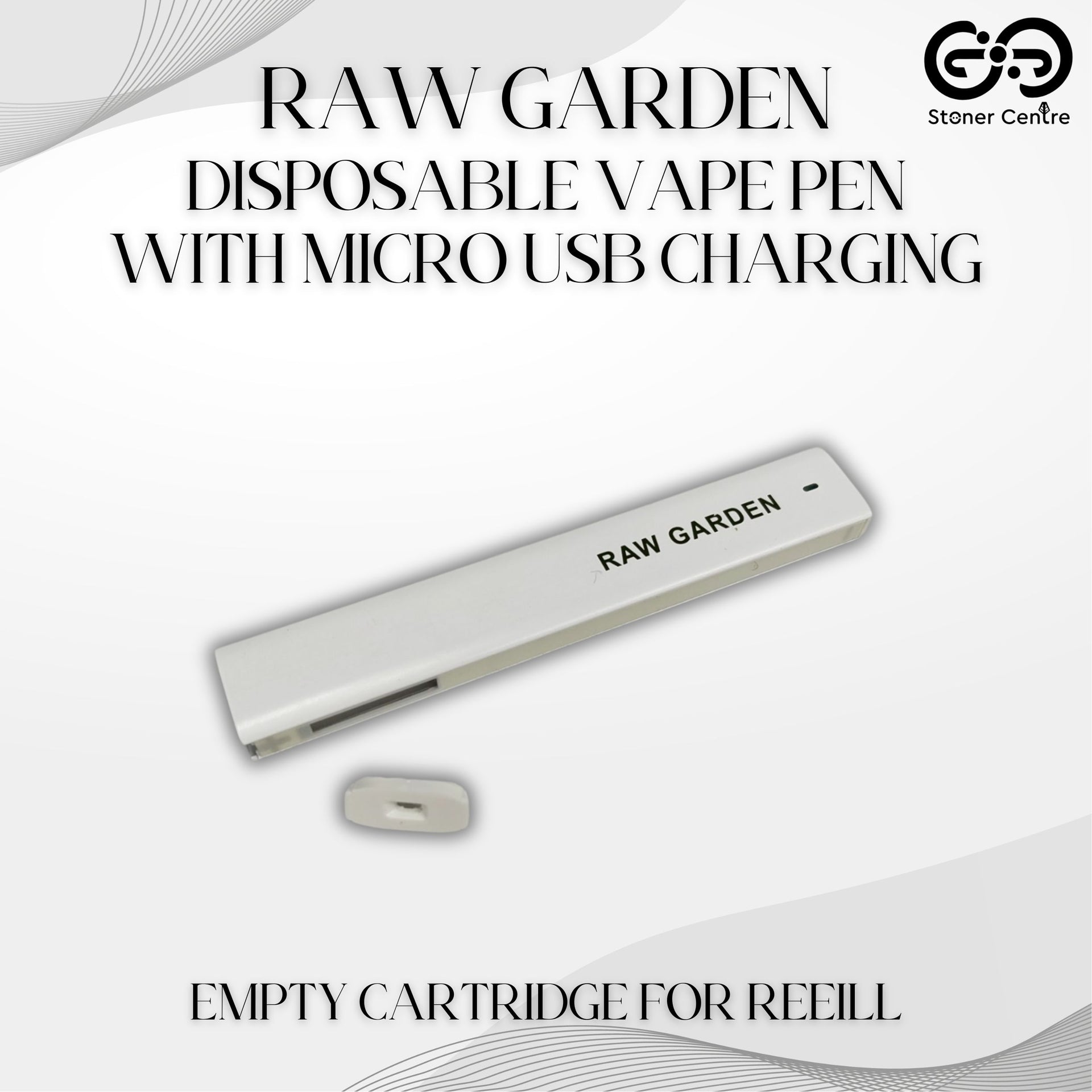 EMPTY CARTRIDGE | EMPTY RAW GARDEN DISPOSABLE VAPE PEN 1.0ML Stonercentre.com EMPTY CARTRIDGE | EMPTY RAW GARDEN DISPOSABLE VAPE PEN 1.0ML Stonercentre.com