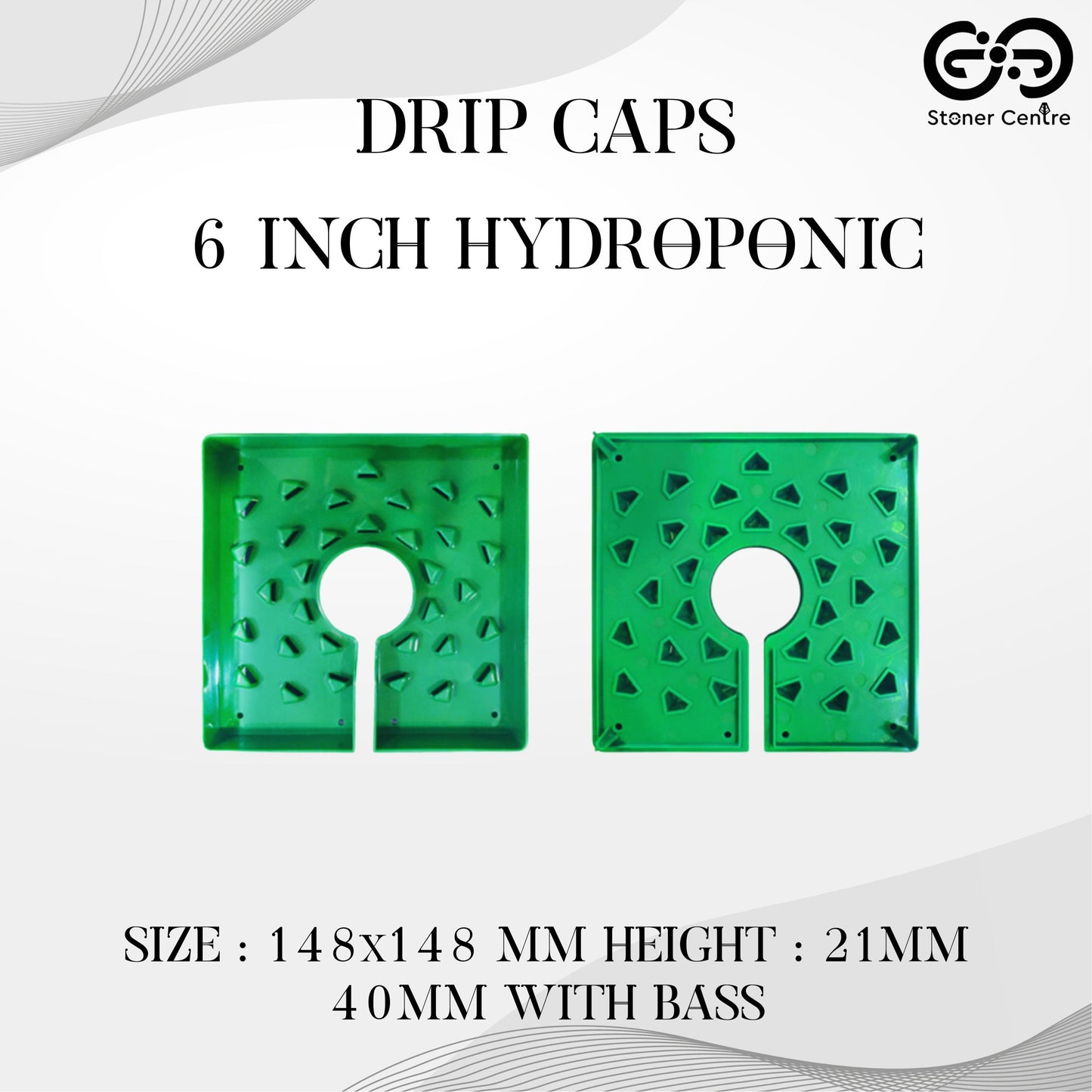 GROWING TOOLS | 6 INCH HYDROPONIC DRIP CAP