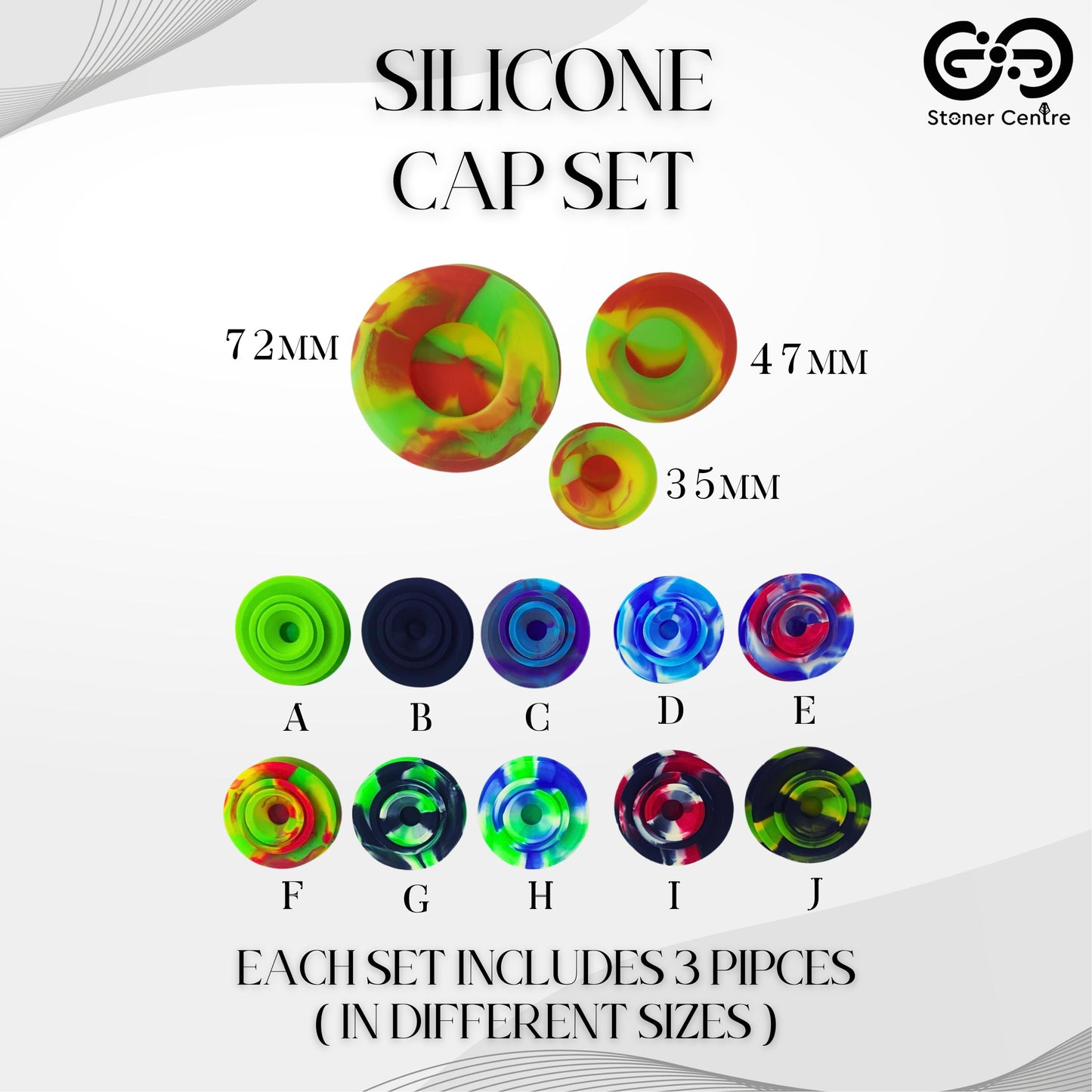 SILICONE CAP SET