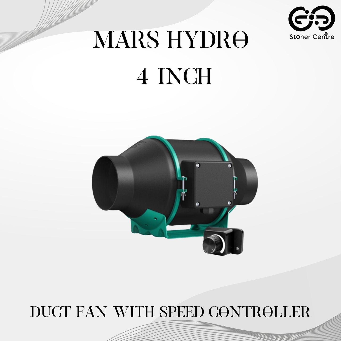 GROWING TOOLS | MARS HYDRO 4 INCH INIINE DUCT FAN WITH SPEED CONTROLLER