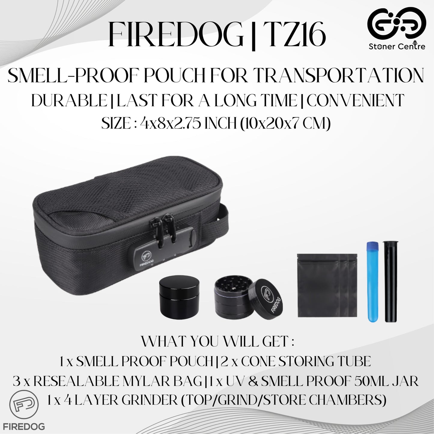 FIREDOG | TZ16 (SMELL-PROOF BAG)