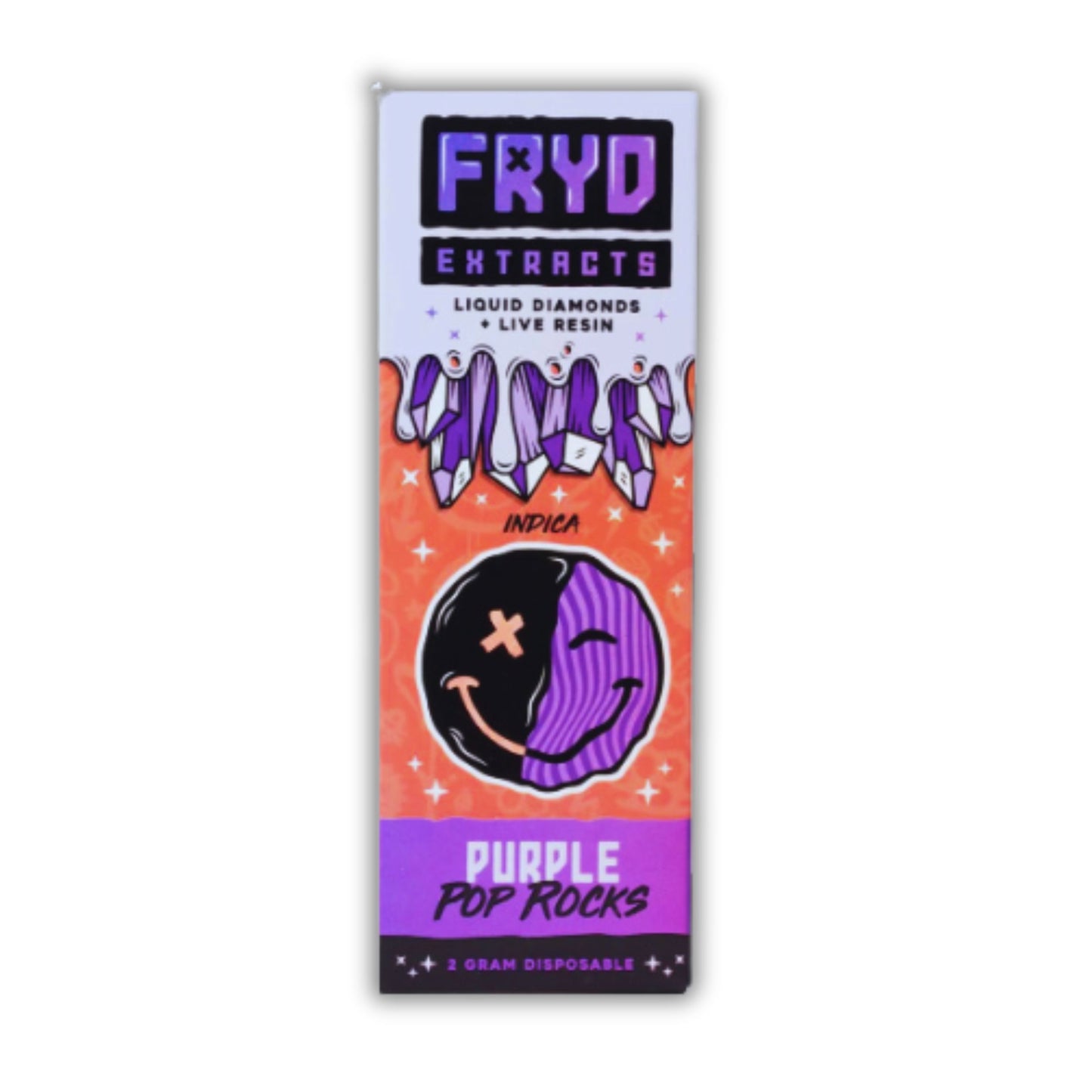 FRYD EXTRACTS DISPOSABLE 2 ML.| PURPLE POP ROCKS