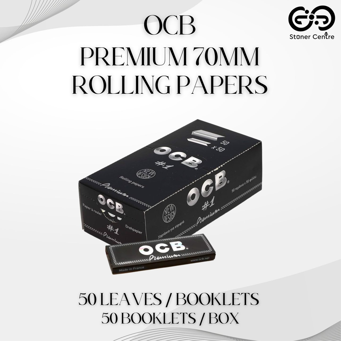 ROLLING PAPER | OCB PREMIUM 70MM ROLLING PAPER