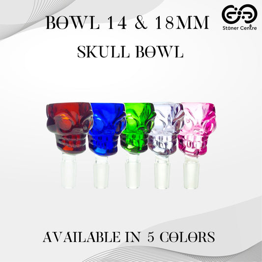 GLASS BOWL | SKULL BOWL 14 & 18MM