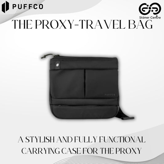PUFFCO | THE PROXY TRAVEL BAG BLACK
