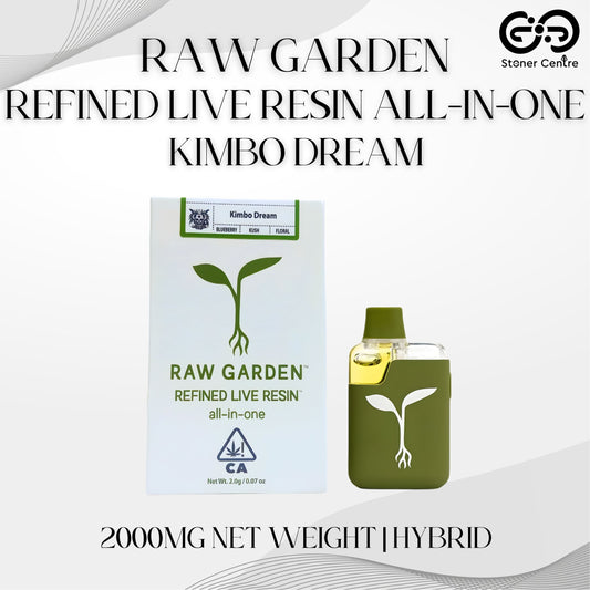 RAW GARDEN - REFINED LIVE RESIN ALL-IN-ONE 2.0ML | KIMBO DREAM : HYBRID