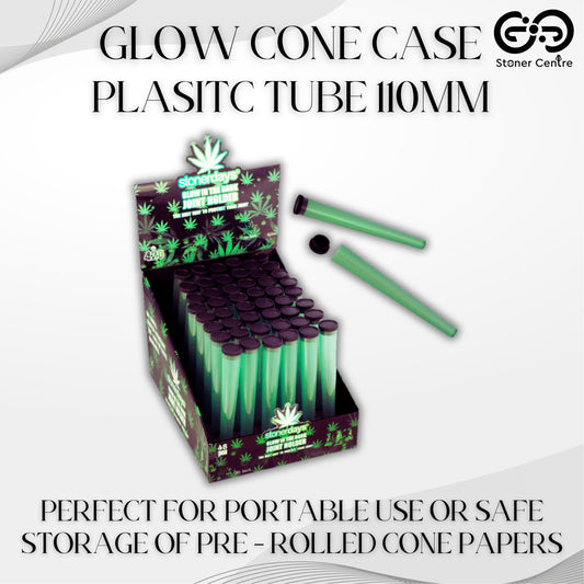GLOW CONE CASE PLASTIC TUBE 110MM