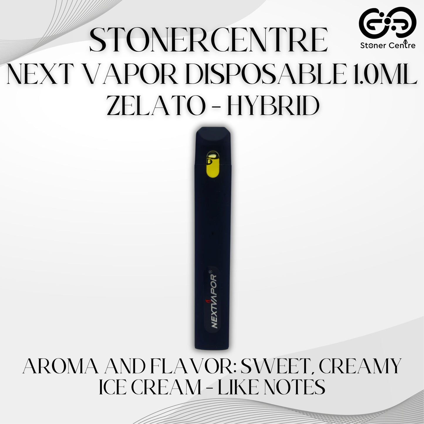 STONERCENTRE | NEXT VAPOR DISPOSABLE 1.0ML | ZELATO - HYBRID