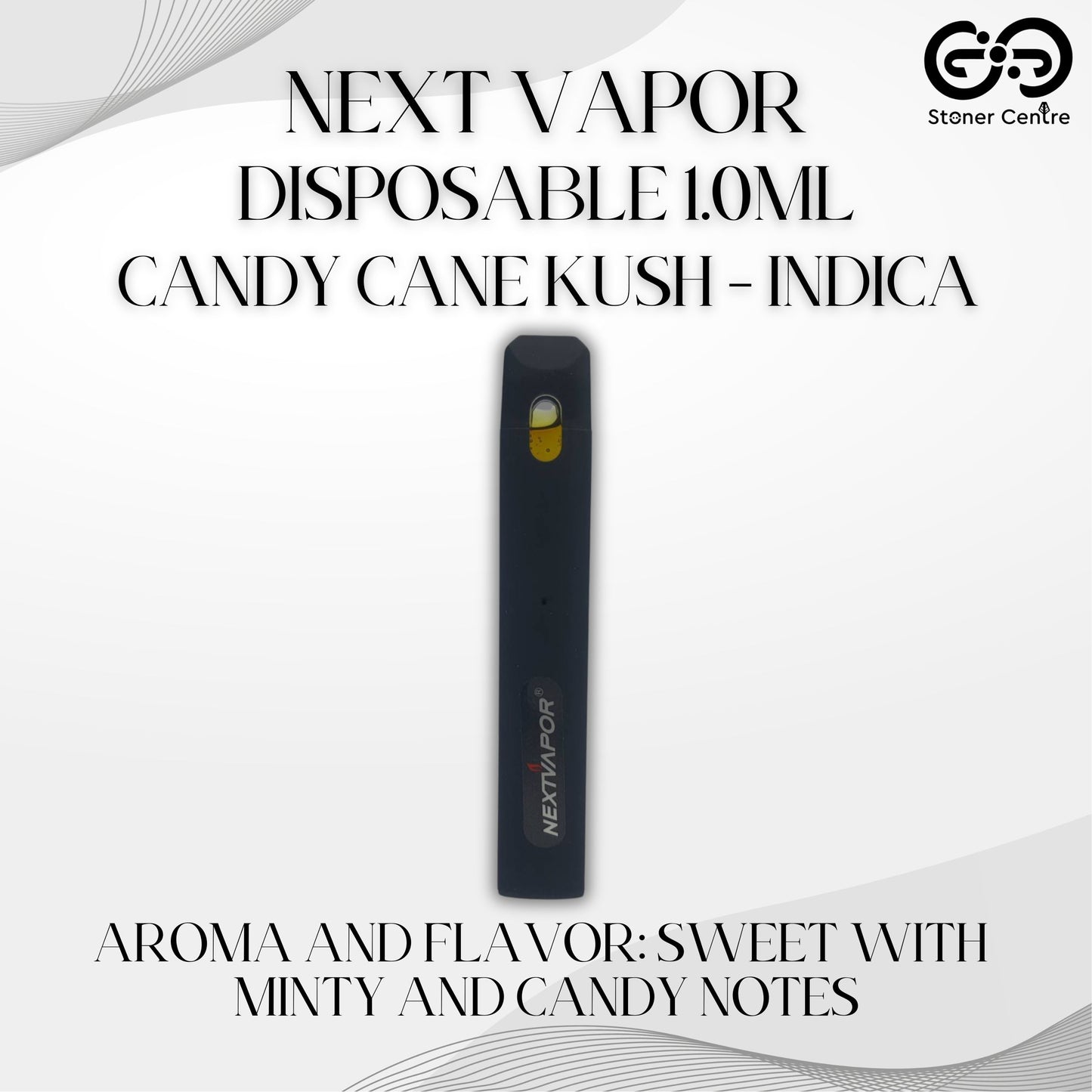 NEXT VAPOR DISPOSABLE 1.0ML | CANDY CANE KUSH - INDICA