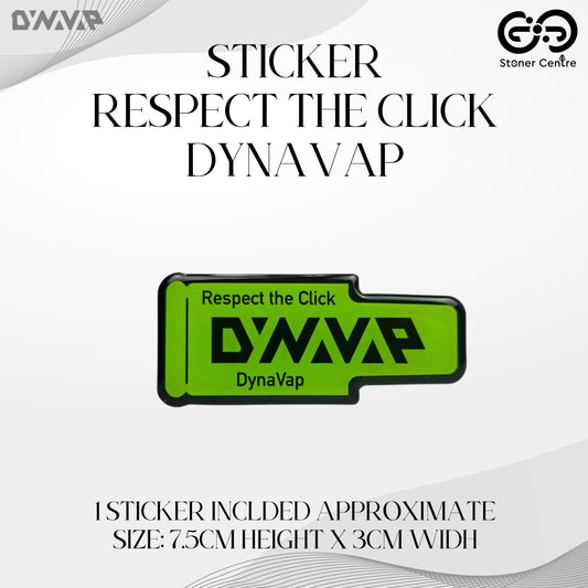 DYNAVAP | STICKER RESPECT THE CLICK DYNAVAP