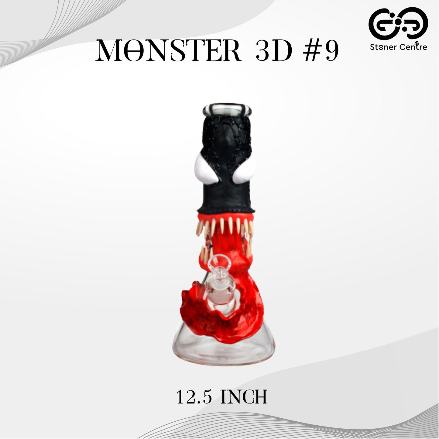 Glass Bong | MONSTER 3D - 12.5 INCH #9