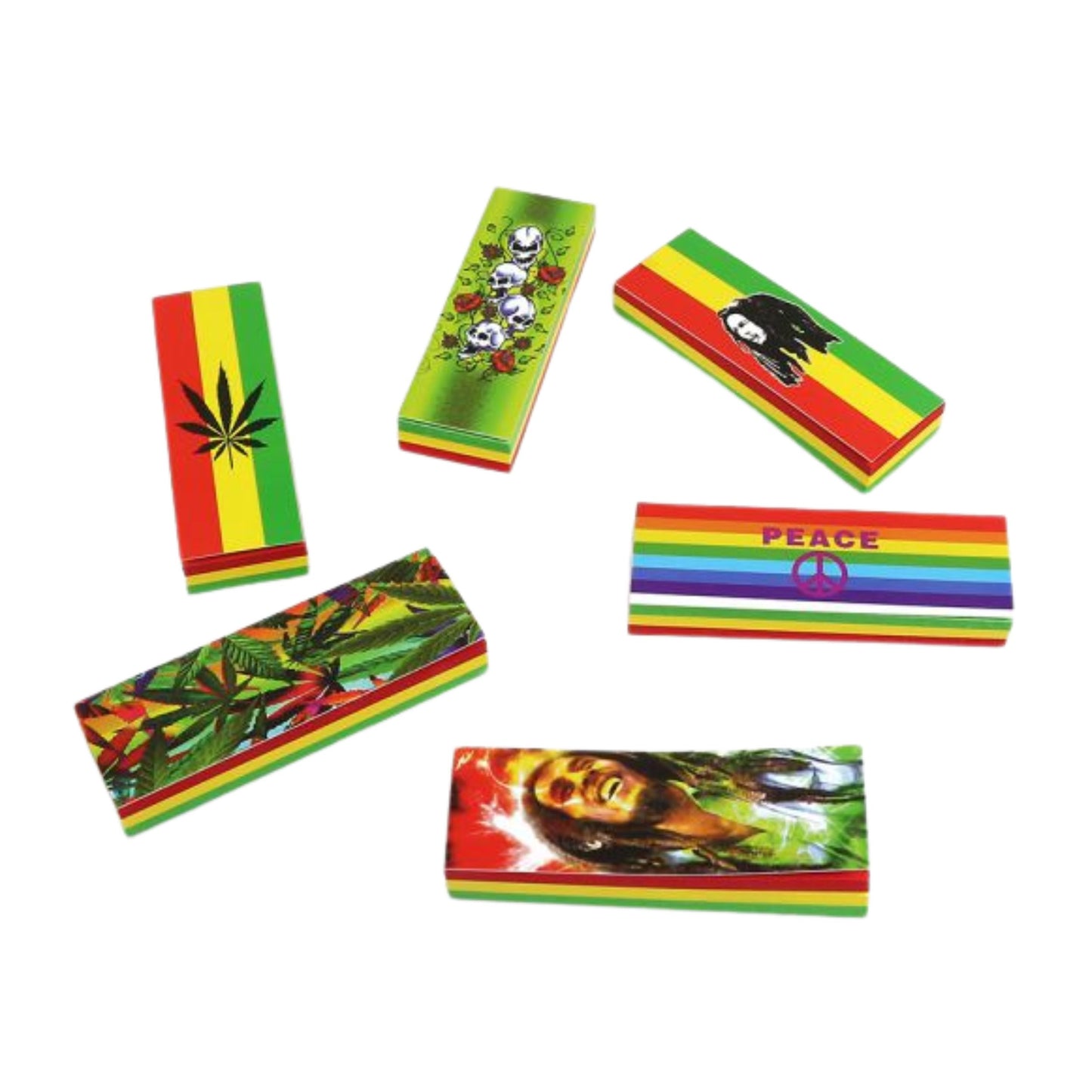 ROLLING PAPER | BOB MARLEY RASTA DESIGN FILTER TIPS