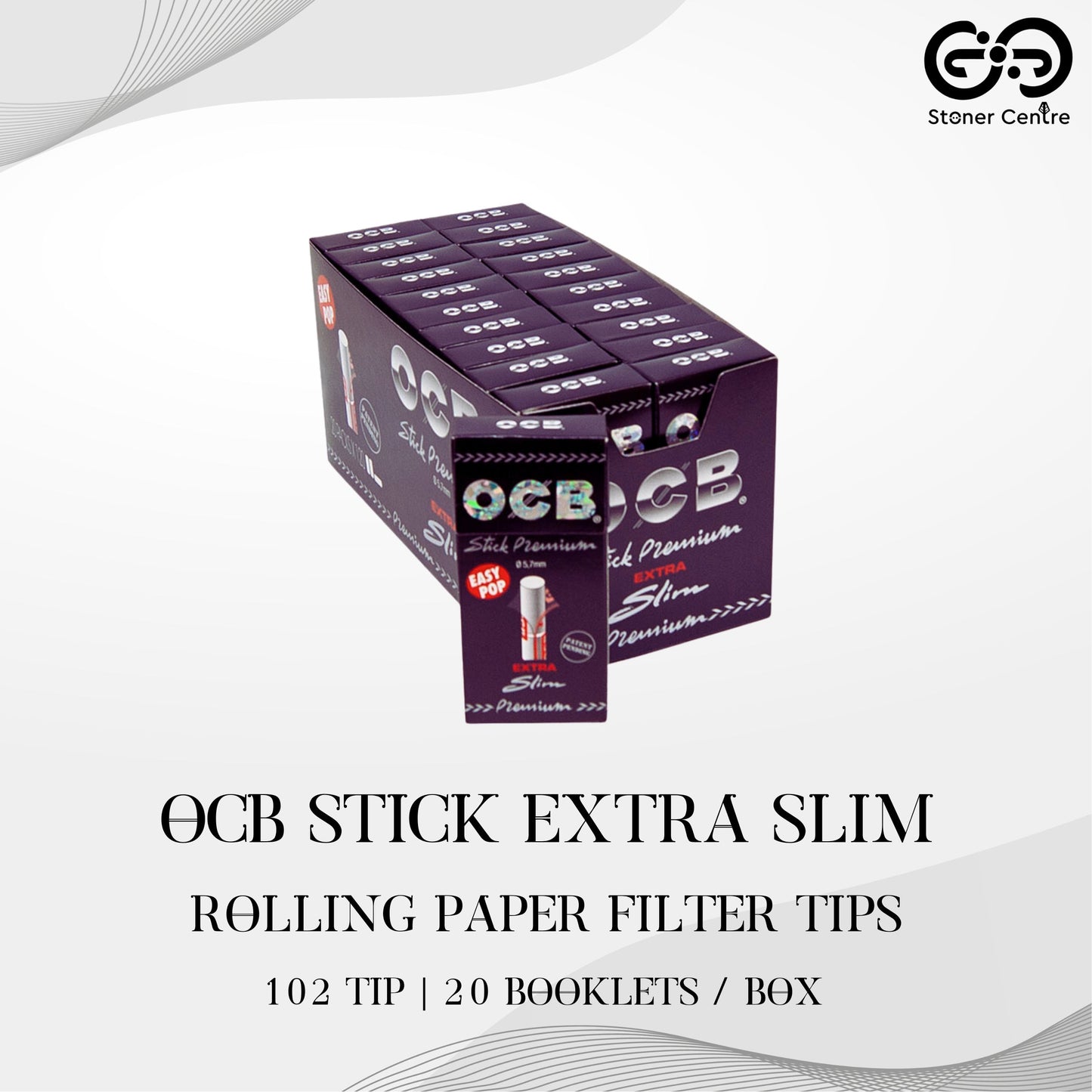 ROLLING PAPER | OCB STICK EXTRA SLIM ROLLING PAPER