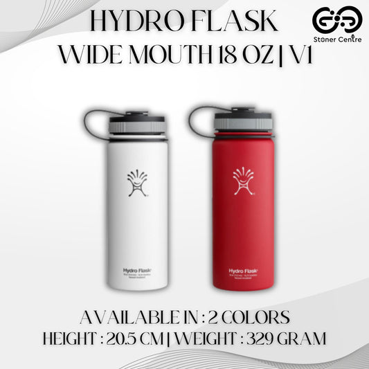 HYDRO FLASK | WIDE MOUTH 18 OZ - V1