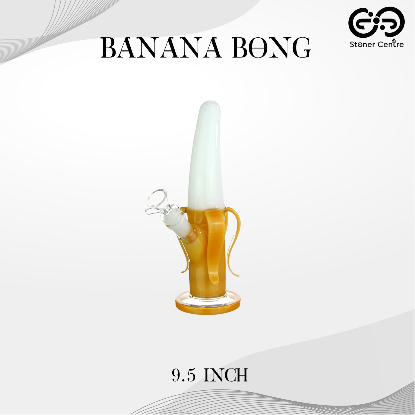 Glass Bong | BANANA BONG 9.5 INCH