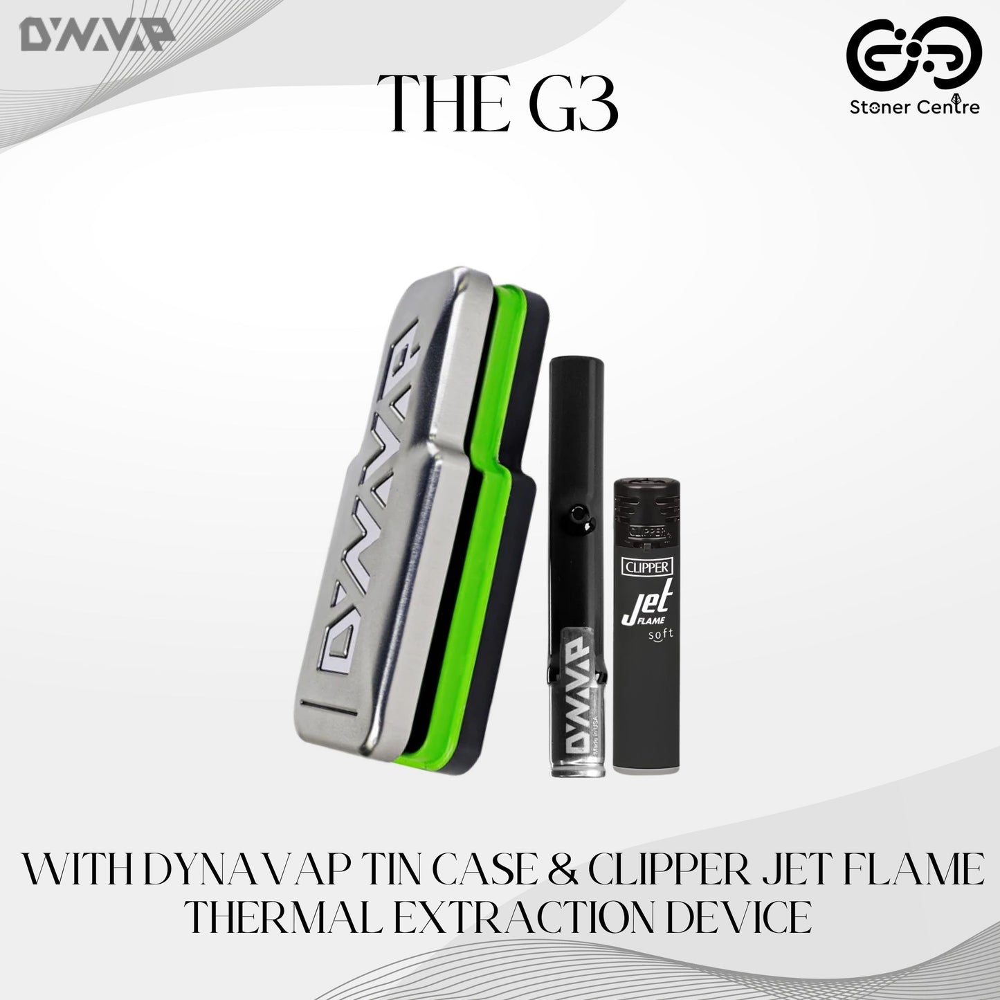 DYNAVAP | THE G3 - WITH DYNAVAP TIN CASE & CLIPPER JET FLAME