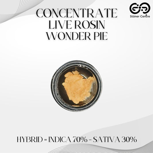 CONCENTRATE | LIVE ROSIN - WONDER PIE