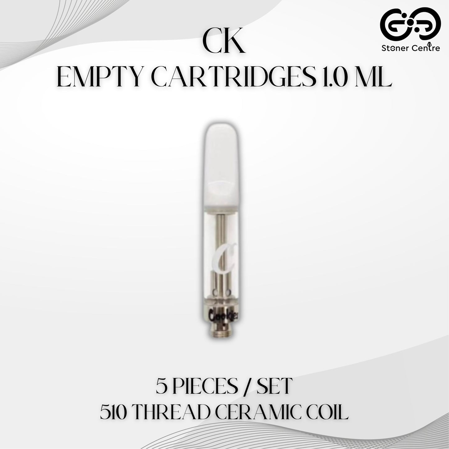 EMPTY CARTRIDGE | CK 1.0 ML (5 PIECES / SET)