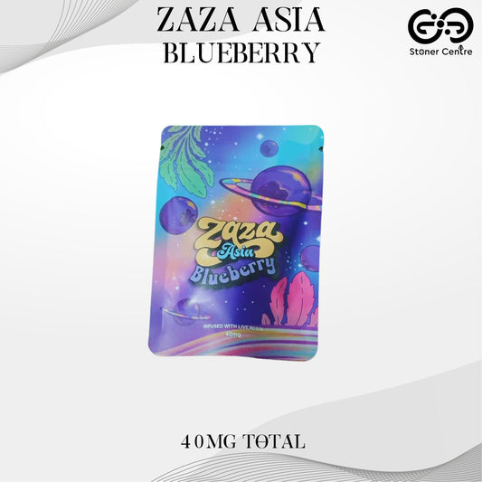 Jelly Zaza Asia Blueberry Edibles gummy infused thc snack