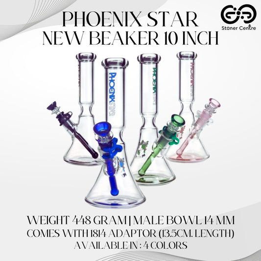 Glass Bong | PHOENIX STAR NEW BEAKER 10 INCH