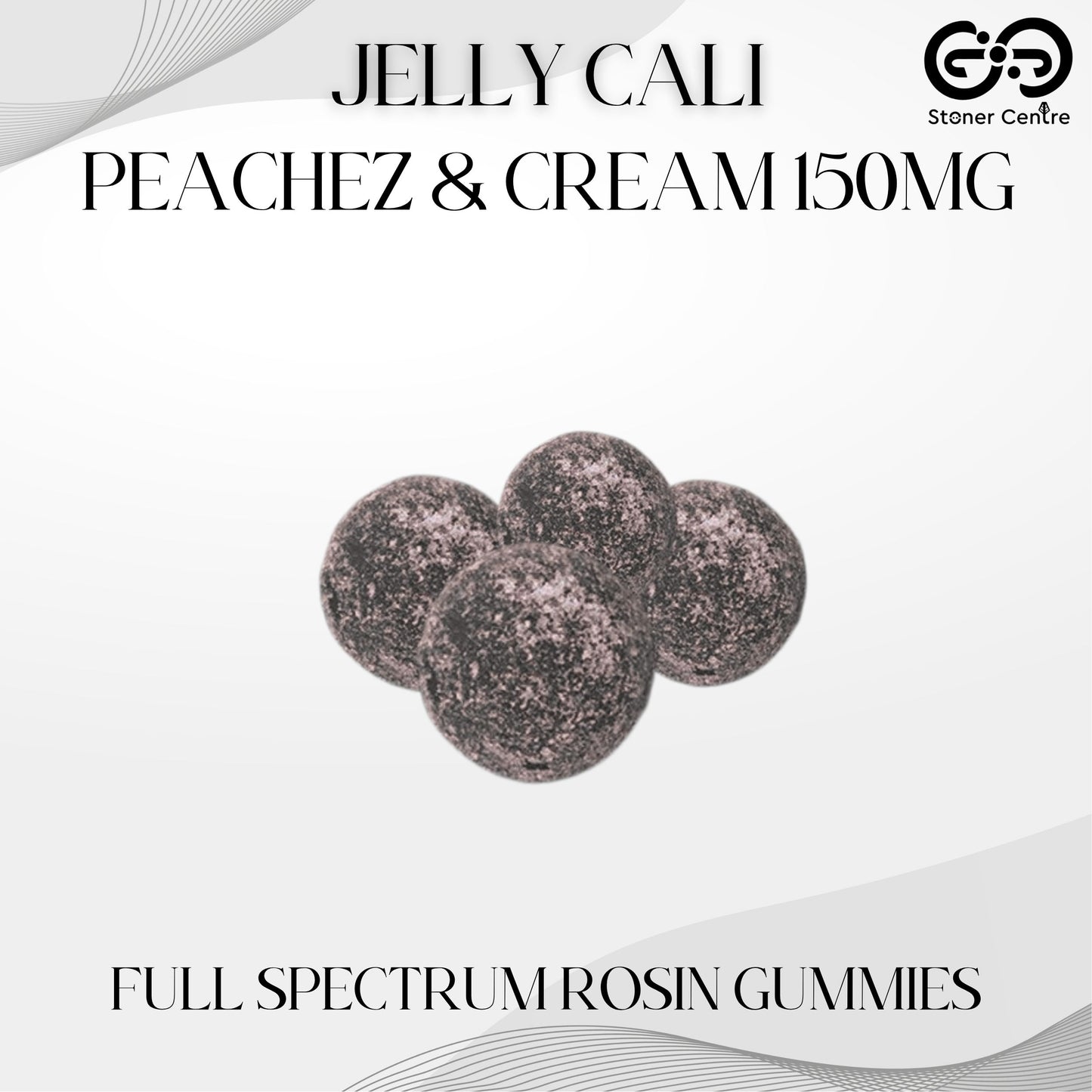 EDIBLES | JELLY CALI - PEACHEZ & CREAM 150MG