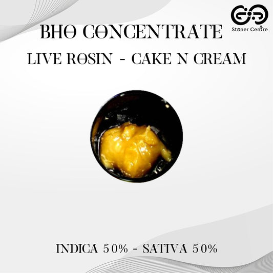 CONCENTRATE | LIVE ROSIN - CAKE N CREAM