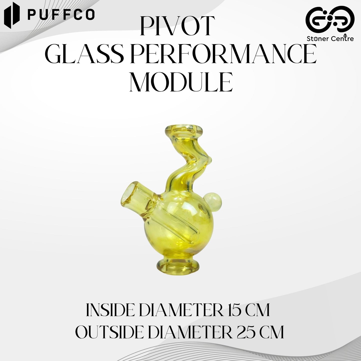 PUFFCO | PIVOT GLASS PERFORMANCE MODULE HEIGHT 55MM