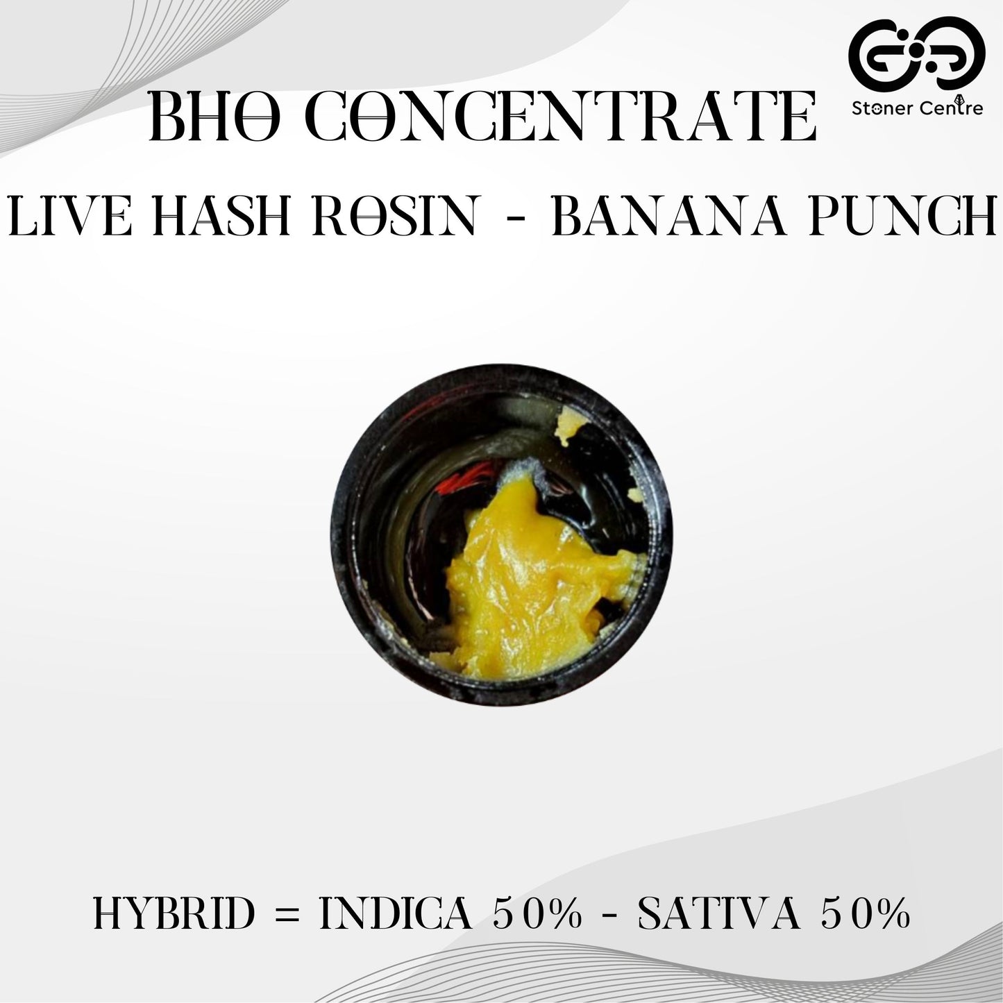 BHO CONCENTRATE | LIVE HASH ROSIN - BANANA PUNCH