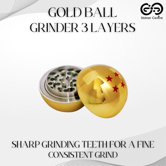 GRINDER | GOLD BALL GRINDER 3 LAYERS