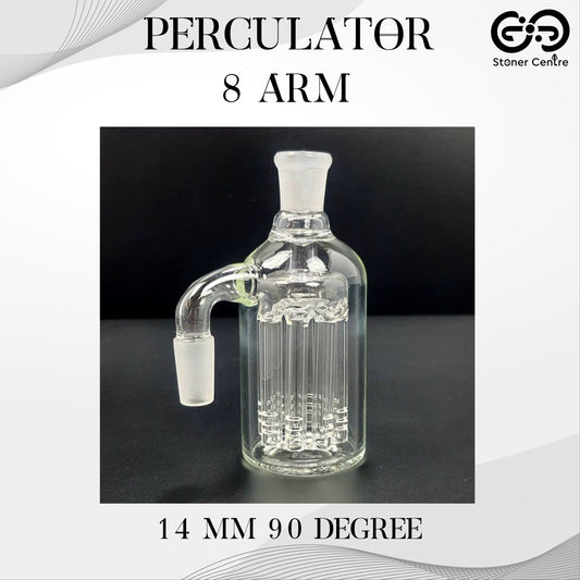 PERCULATOR | 8 ARM PERCULATOR 14 MM 90 DEGREE