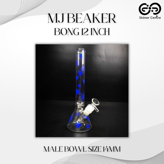 Glass Bong | MJ BEAKER BONG 12 INCH