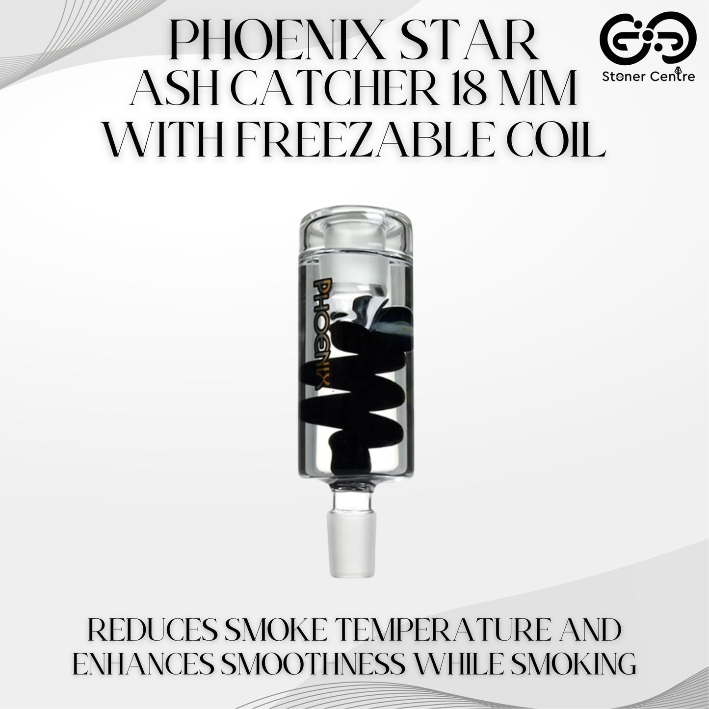 PERCULATOR | PHOENIX STAR ASH CATCHER 18 MM WITH FREEZABLE COIL
