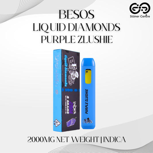 BESOS - LIQUID DIAMONDS 2.0ML | PURPLE ZLUSHIE : INDICA