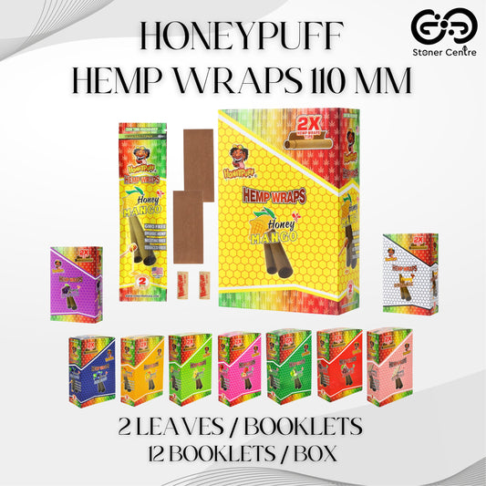 ROLLING PAPER | HONEYPUFF HEMP WRAPS 110 MM